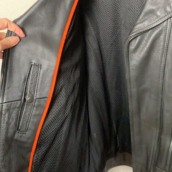 Vintage Leather Biker Jacket - Picture 10 of 12